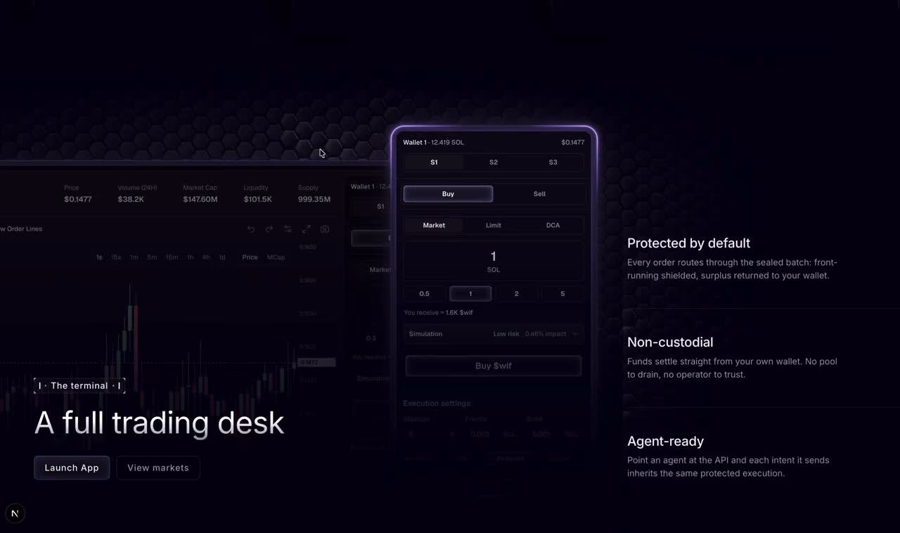 Poise — A full trading desk